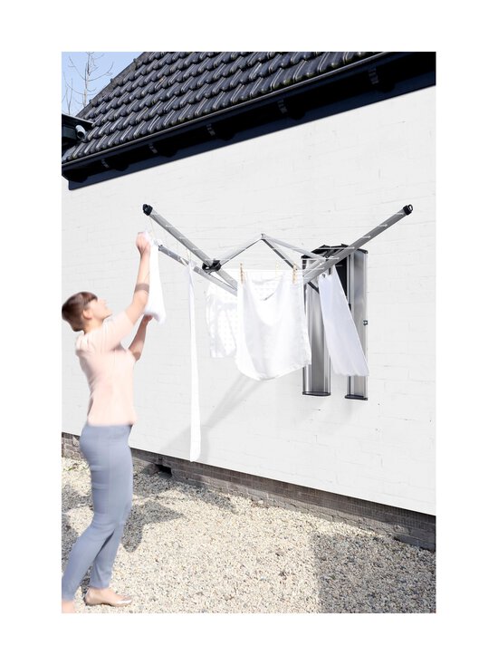 Brabantia - WallFix sienas drēbju žāvēšanas statīvs - GREY - photo 10 Brabantia - WallFix sienas drēbju žāvēšanas statīvs - GREY | Stockmann - photo 10