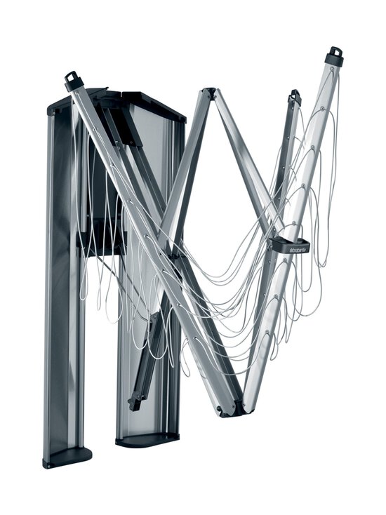Brabantia - WallFix sienas drēbju žāvēšanas statīvs - GREY - photo 2 Brabantia - WallFix sienas drēbju žāvēšanas statīvs - GREY | Stockmann - photo 2