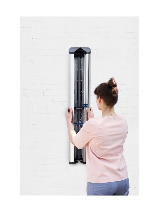 Brabantia - WallFix sienas drēbju žāvēšanas statīvs - GREY - photo 8 Brabantia - WallFix sienas drēbju žāvēšanas statīvs - GREY | Stockmann - photo 8
