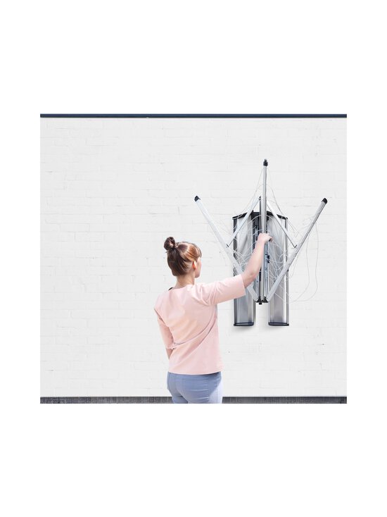 Brabantia - WallFix sienas drēbju žāvēšanas statīvs - GREY - photo 9 Brabantia - WallFix sienas drēbju žāvēšanas statīvs - GREY | Stockmann - photo 9