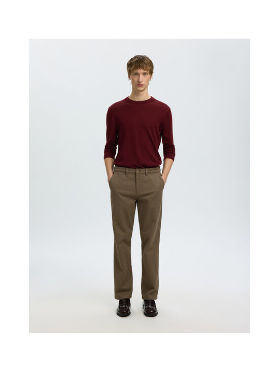 Selected - SlmTray Merino merīnvilnas džemperis - TAWNY PORT | Stockmann - photo 6