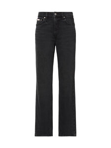 Calvin Klein Jeans - High Rise Straight -farkut - Q2L MIDNIGHT BLACK | Stockmann