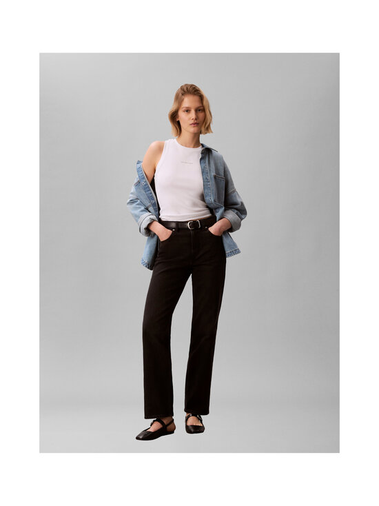 Calvin Klein Jeans - High Rise Straight -farkut - Q2L MIDNIGHT BLACK | Stockmann - photo 2