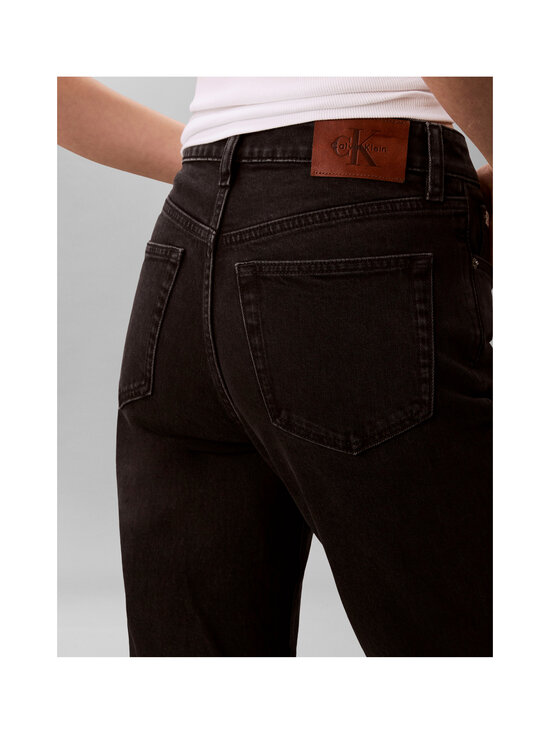 Calvin Klein Jeans - High Rise Straight -farkut - Q2L MIDNIGHT BLACK | Stockmann - photo 6