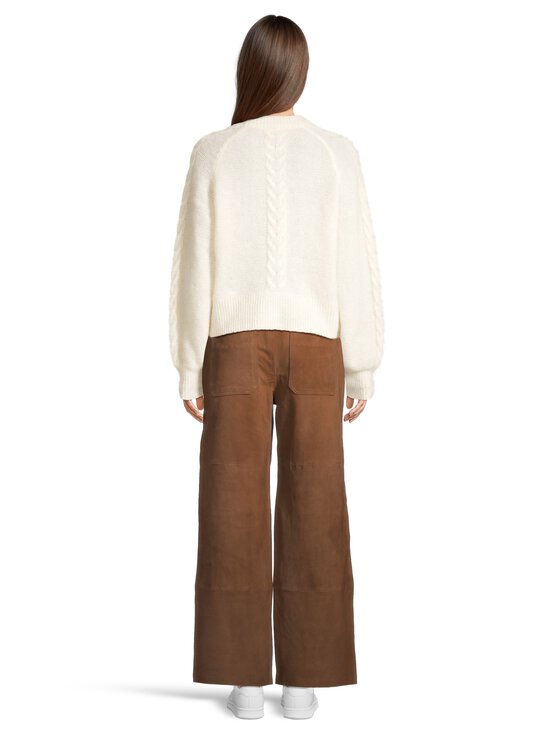 MY ESSENTIAL WARDROBE - PetraMW zamšādas bikses - 130 TOBACCO BROWN | Stockmann - photo 4