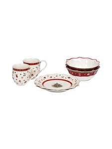 Villeroy & Boch - Toy's Delight Breakfast for 2 White Set galda trauku komplekts 6 gab. - WHITE Villeroy & Boch - Toy's Delight Breakfast for 2 White Set galda trauku komplekts 6 gab. - WHITE | Stockmann