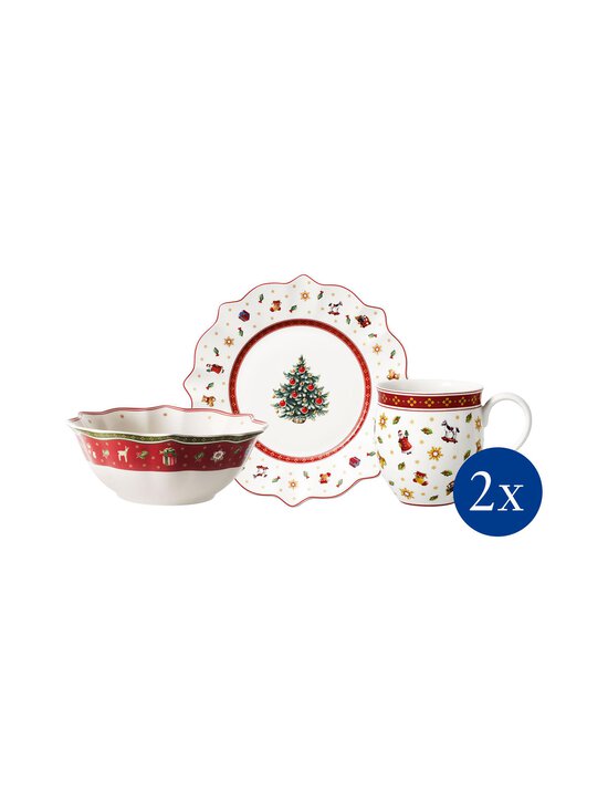 Villeroy & Boch - Toy's Delight Breakfast for 2 White Set galda trauku komplekts 6 gab. - WHITE | Stockmann - photo 3