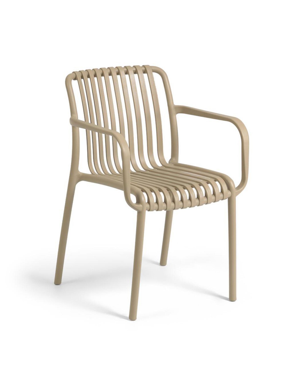 Isabellini-tuoli beige muovi