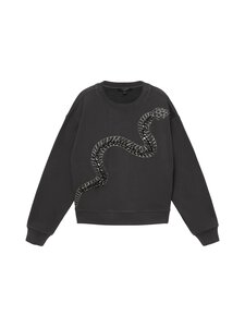 Allsaints - Jada Pippa -collegepaita - WASHED BLACK | Stockmann