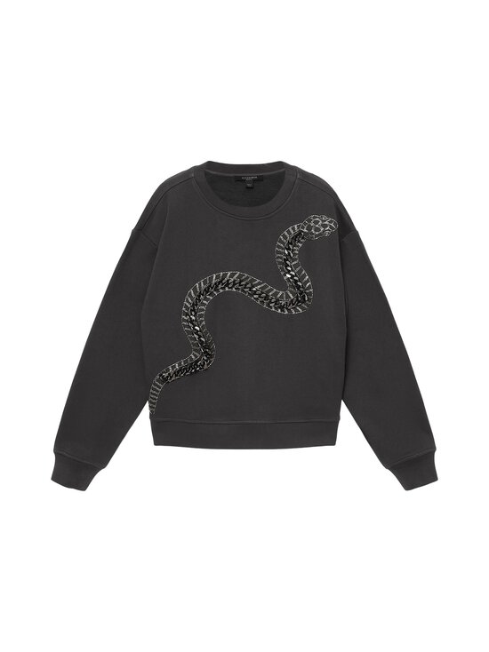 Allsaints - Jada Pippa -collegepaita - WASHED BLACK | Stockmann - photo 1