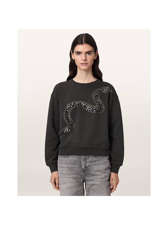 Allsaints - Jada Pippa -collegepaita - WASHED BLACK | Stockmann - photo 2