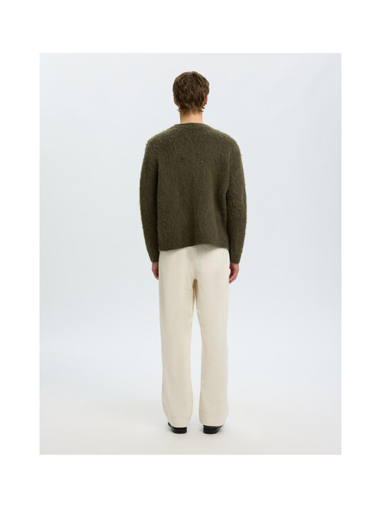 Selected - SlmRai Block -neuletakki - FOREST NIGHT STRIPES:FIR GREEN / WILLOW | Stockmann - photo 4