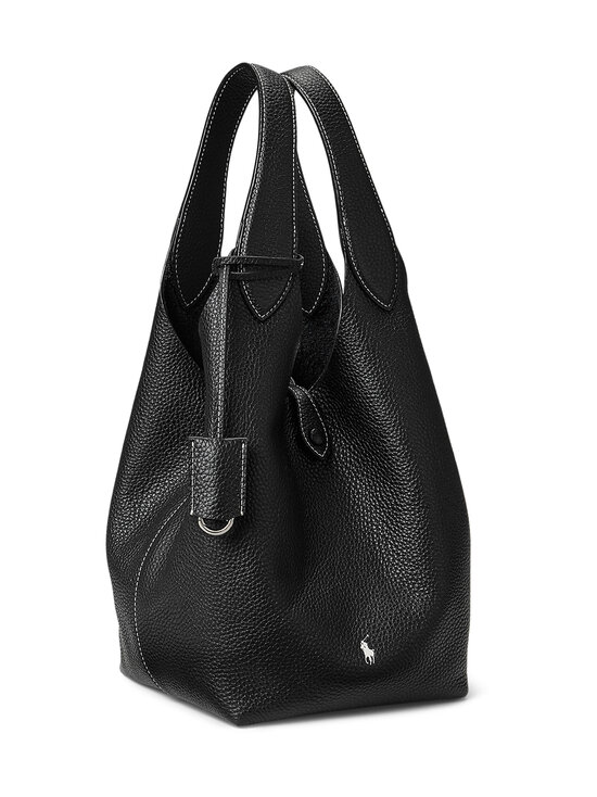 Polo Ralph Lauren - Ply Tote Medium -nahkalaukku - 019 BLACK | Stockmann - photo 3