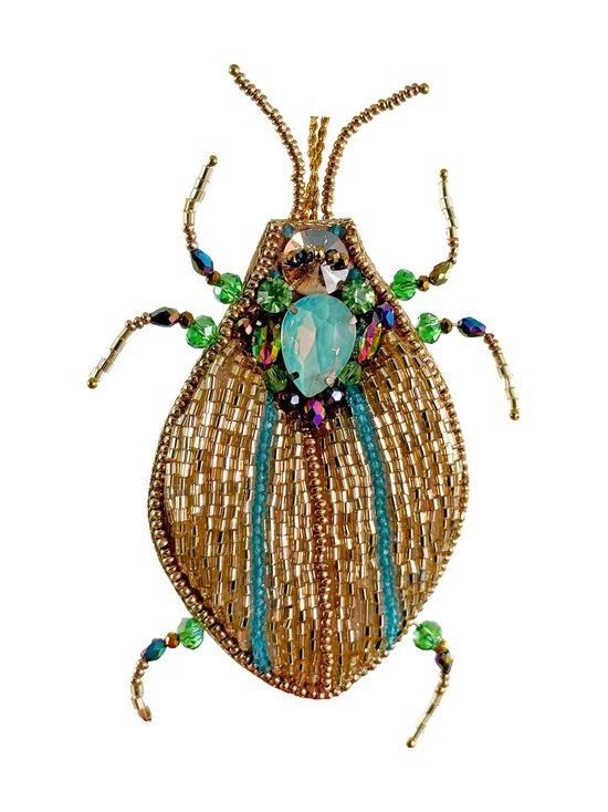 Shishi - Beaded Beetle -joulukoriste - GOLD | Stockmann - photo 1