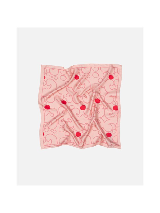 Marimekko - Lauhtua Keidas -silkkihuivi - 333 LIGHT PINK, RED | Stockmann - photo 2