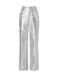 Malina - Daphne Metallic -tekonahkahousut - SILVER Malina - Daphne Metallic -tekonahkahousut - SILVER | Stockmann