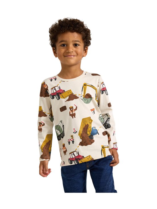 Lindex - Pitkähihainen trikoopaita - 1230 LIGHT BEIGE | Stockmann - photo 3