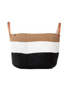 Mifuko - Kiondo Floor Basket XXL -lattiakori - DUO BLACK | Stockmann
