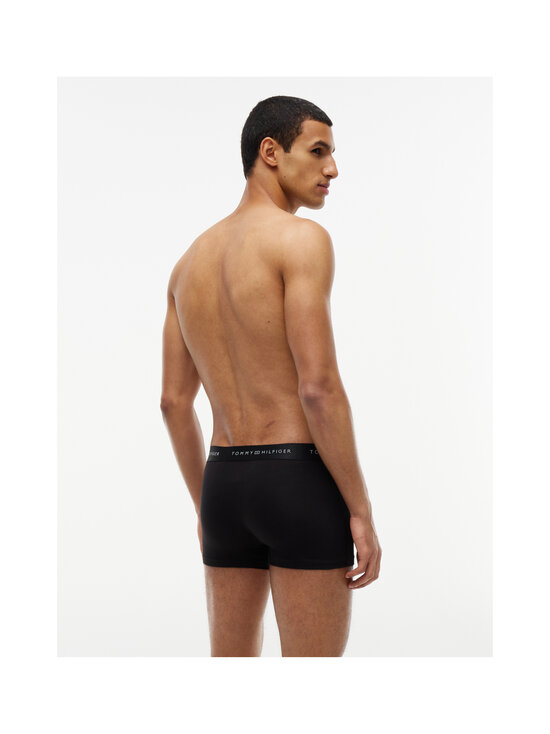 Tommy Hilfiger - Bokserid Metallic Waistband, 3 paari - 0W8 B//BLACK/SILVER/SILVER | Stockmann - photo 4