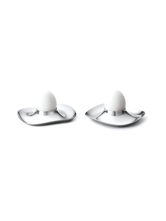 Georg Jensen - Cobra egg cup 2 pcs - STEEL - photo 2 Georg Jensen - Cobra egg cup 2 pcs - STEEL | Stockmann - photo 2
