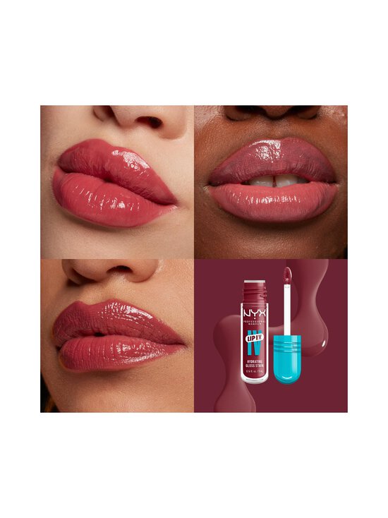 NYX Professional Makeup - Lip I.V. Lip Gloss -huulikiilto - 07 BUBBLEGUM BURST | Stockmann - photo 3