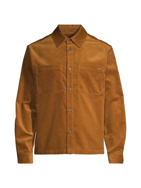 A.P.C - Surchemise Leon -samettipaita - CAF CARAMEL - photo 1 A.P.C - Surchemise Leon -samettipaita - CAF CARAMEL | Stockmann - photo 1