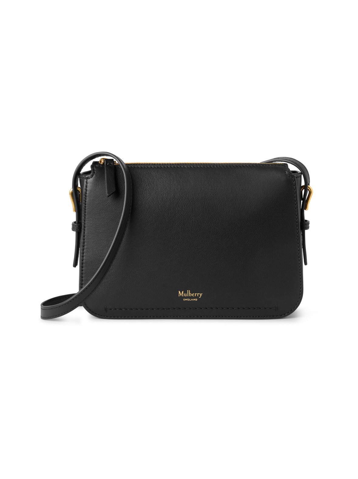 Clovelly Pouch Micro Classic Grain -nahkalaukku