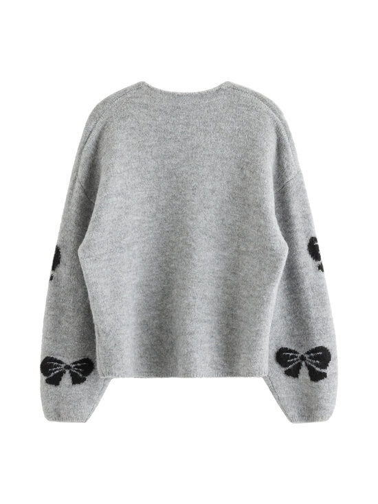 Lindex - Bow-neuletakki - 9803 GREY | Stockmann - photo 2