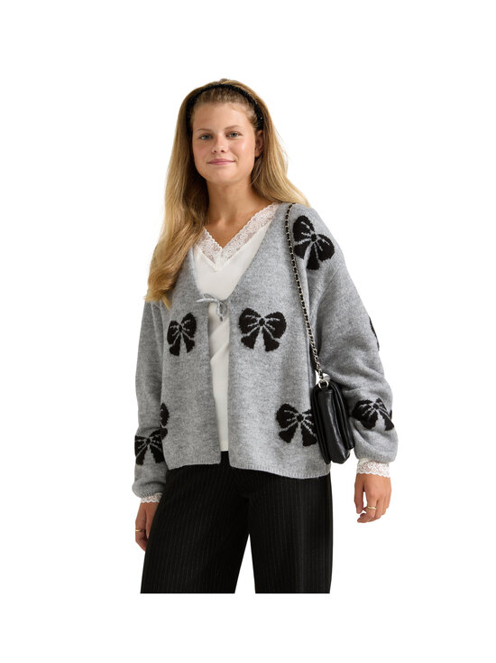 Lindex - Bow-neuletakki - 9803 GREY | Stockmann - photo 3