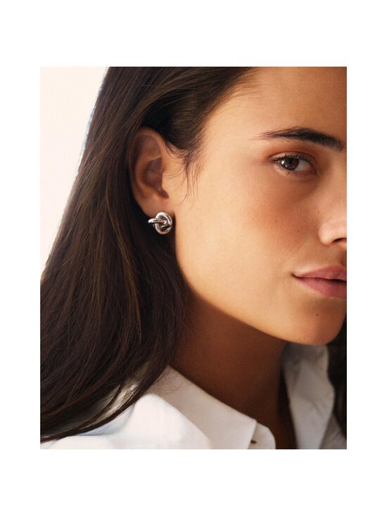 Edblad - Infinity Knot L -korvakorut - STEEL | Stockmann - photo 2