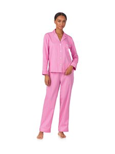 Lauren Ralph Lauren - Notch Collar Set -pyjama - 674 PINK STP | Stockmann