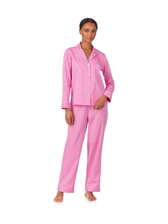 Lauren Ralph Lauren - Notch Collar Set -pyjama - 674 PINK STP | Stockmann - photo 1
