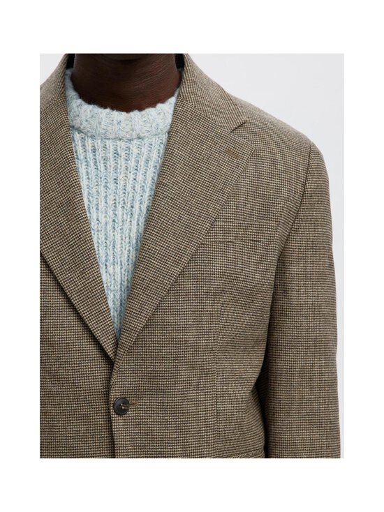 Selected - SlhRelaxed Milo -villasekoitebleiseri - MOREL CHECKS:HOUNDSTOOTH | Stockmann - photo 5