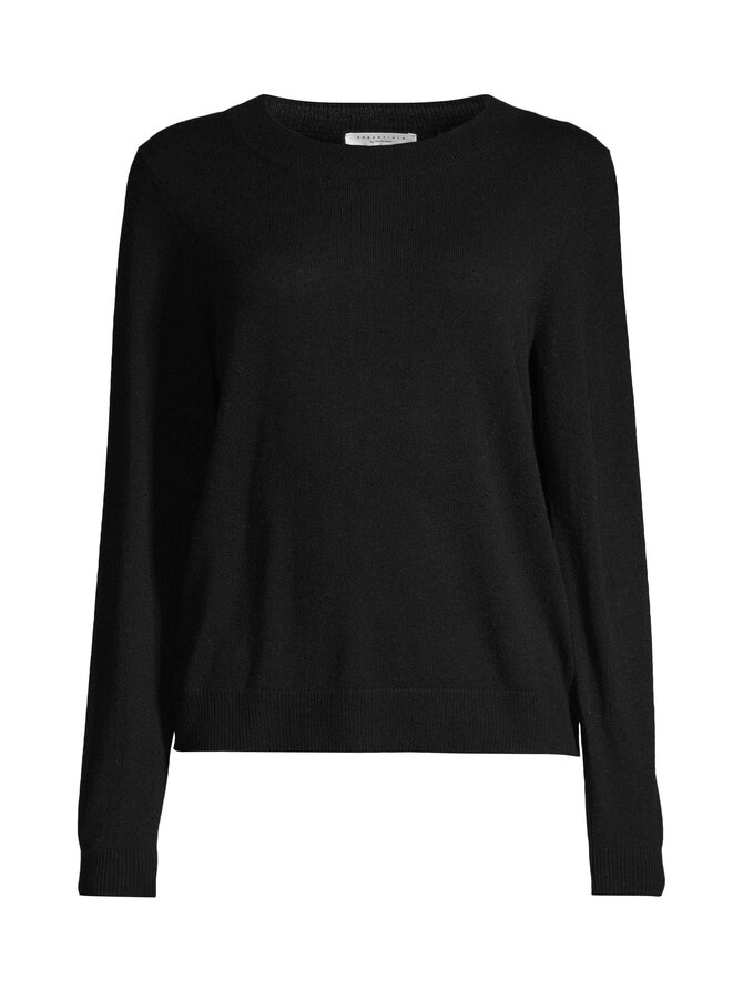Black cashmere sweater