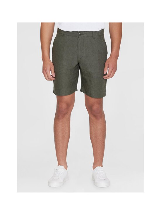 Knowledge Cotton Apparel - Mahepuuvillased lühikesed püksid Chuck Regular - 1068 BURNED OLIVE - photo 3 Knowledge Cotton Apparel - Mahepuuvillased lühikesed püksid Chuck Regular - 1068 BURNED OLIVE | Stockmann - photo 3