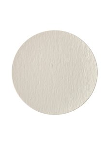 Villeroy & Boch - Manufacture Rock Blanc -lautanen 25 cm - WHITE | Stockmann