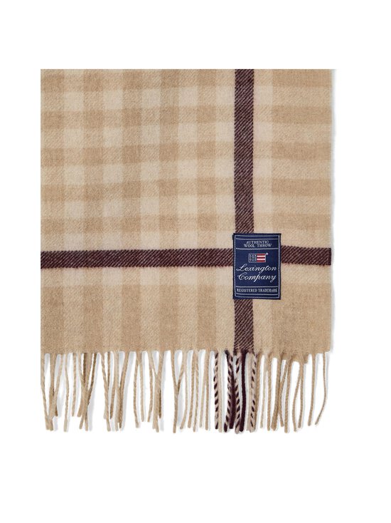 Lexington - Rūtains pleds 130 x 170 cm - 2097 BEIGE/FIG | Stockmann - photo 3