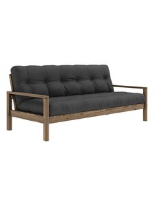 Karup Design - Knob-futonsohva dark grey/carob brown L 205 cm - GREY | Stockmann