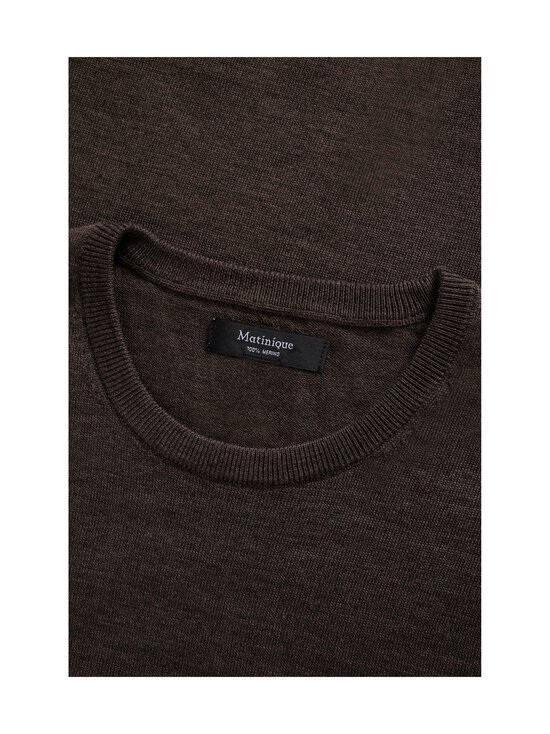 Matinique - Margrate Regular fit -neulepaita - 21206 DARK BROWN | Stockmann - photo 6