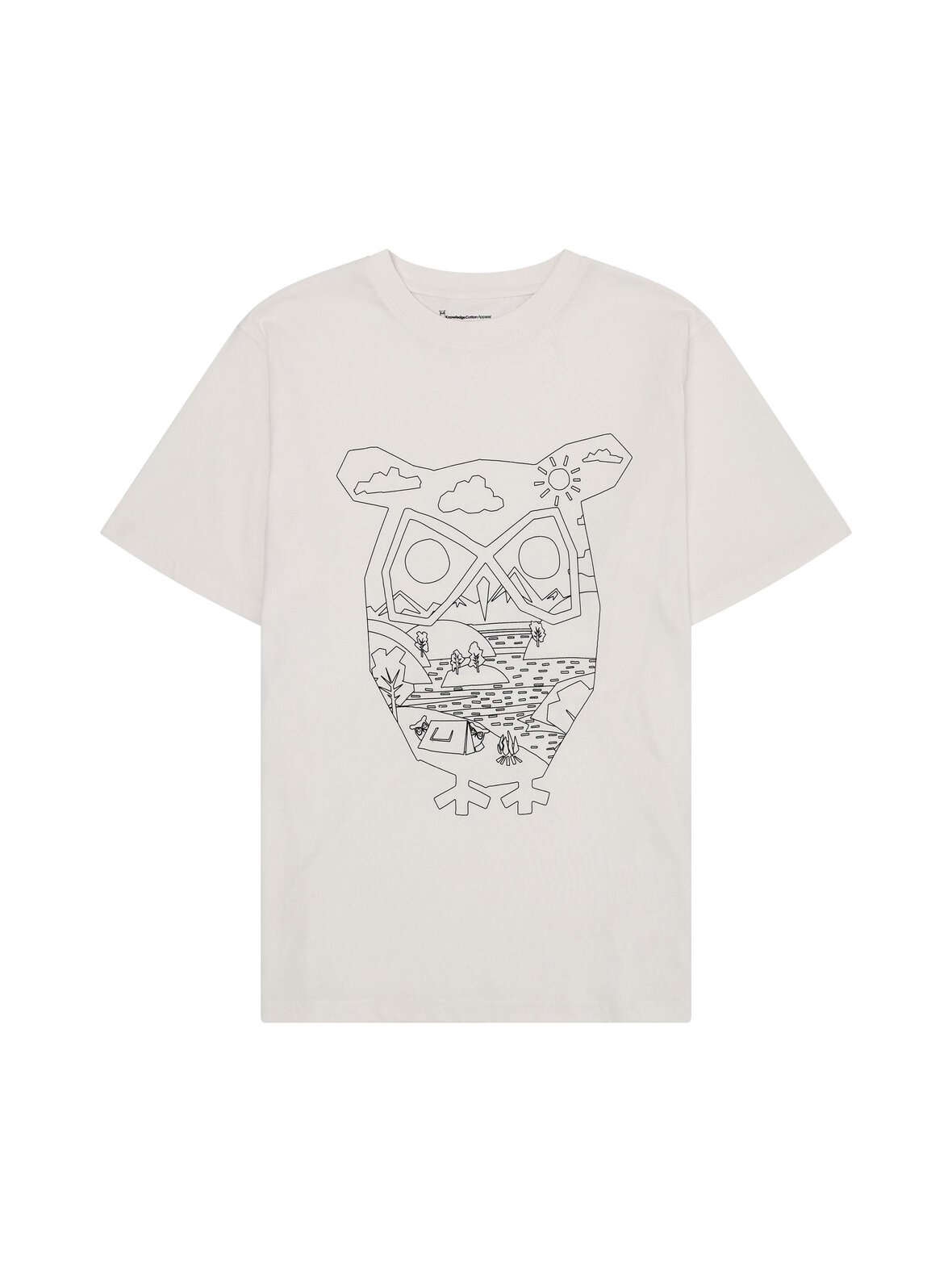 Organic Cotton Owl t-paita