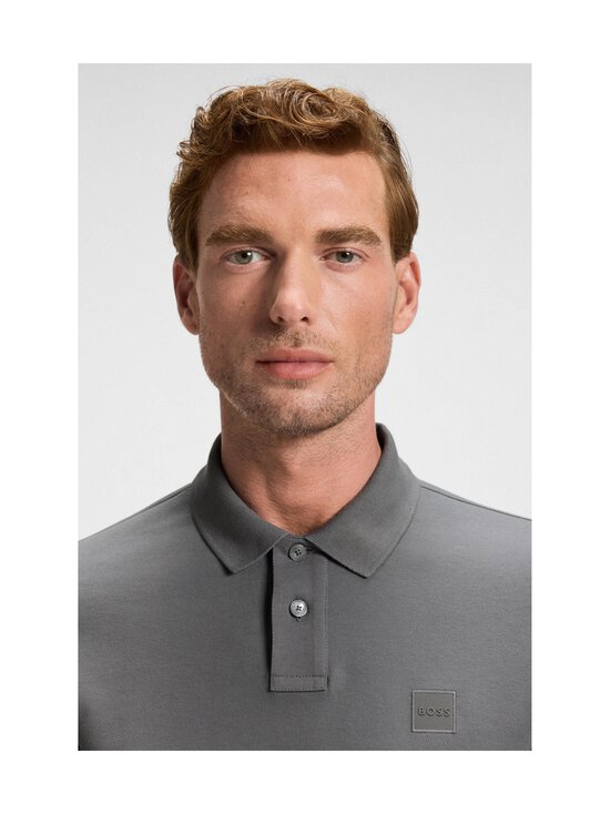 BOSS - Passerby- pitkähihainen pikeepaita - 062 OPEN GREY | Stockmann - photo 4