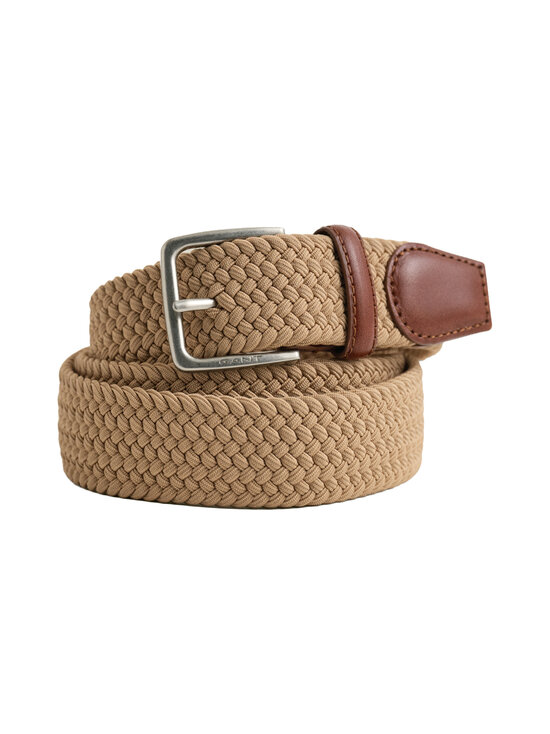 GANT - Elastīga pītā josta - 231 SOFT TAUPE | Stockmann - photo 1