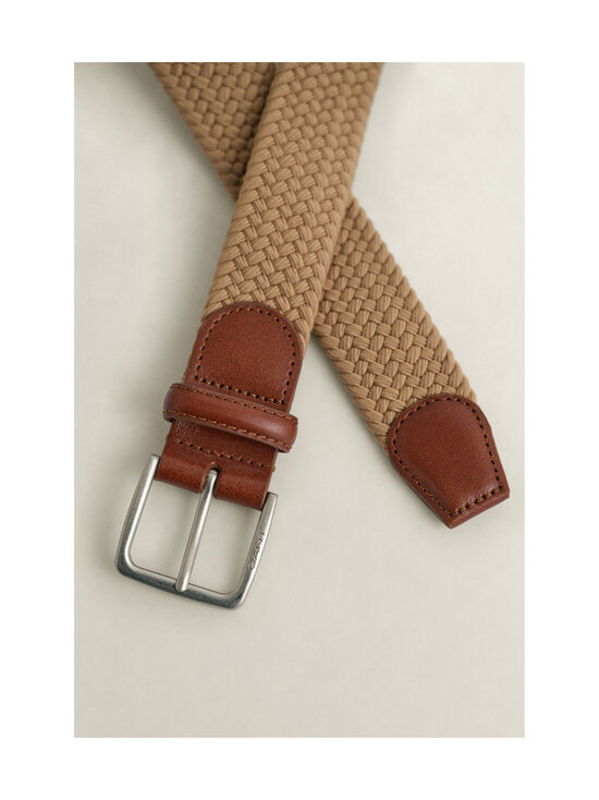 GANT - Elastīga pītā josta - 231 SOFT TAUPE | Stockmann - photo 2