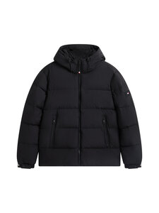Tommy Hilfiger - Jakk Hooded Puffer - BDS BLACK | Stockmann