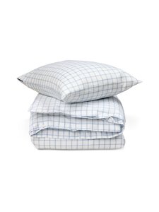 Lexington - Voodipesukomplekt Check Oxford - WHITE/BLUE | Stockmann