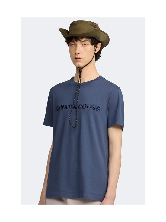 Canada Goose - Emersen Embroidered Wordmark t-paita - 222 OZONE BLUE - BLEU OZONE - photo 4 Canada Goose - Emersen Embroidered Wordmark t-paita - 222 OZONE BLUE - BLEU OZONE | Stockmann - photo 4
