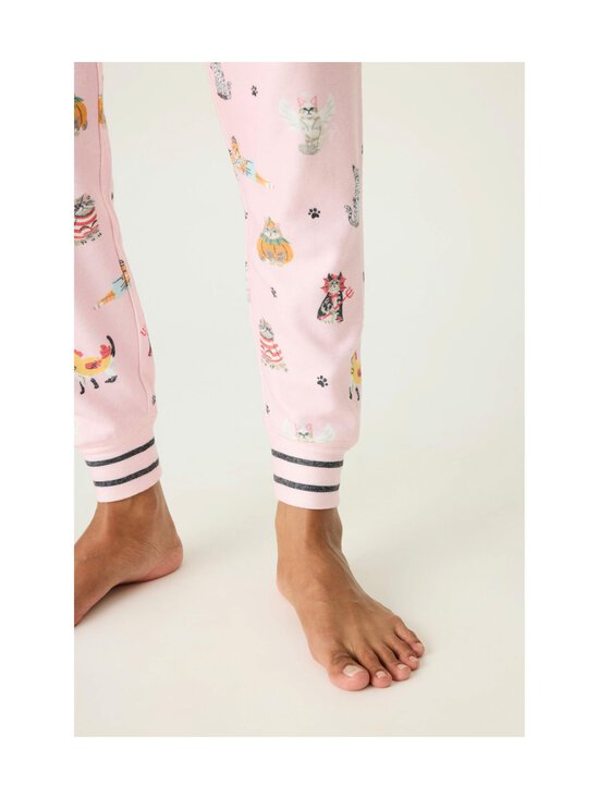 Pj Salvage - Feline spooky -pyjamahousut - 505 ROSE MELANGE | Stockmann - photo 5