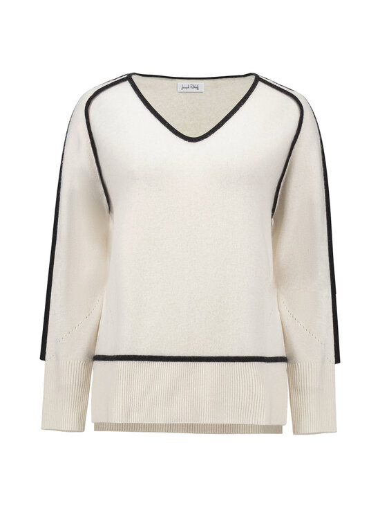 Joseph Ribkoff - Contrast Trim -neuletunika - 4291 WINTER WHITE/BLACK | Stockmann - photo 1