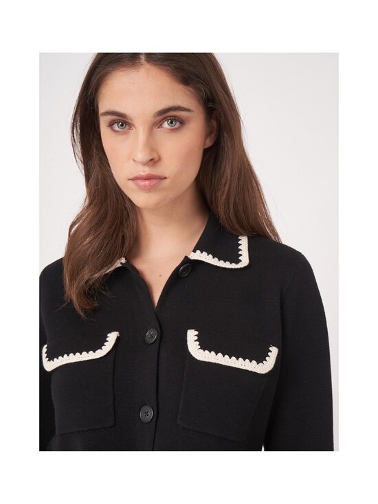 Repeat - Neuletakki - BLACK (8380) - photo 4 Repeat - Neuletakki - BLACK (8380) | Stockmann - photo 4