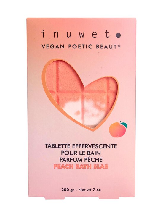 Inuwet - Bath Slab Fizzer Peach- poreileva kylpylevy - ORANGE | Stockmann - photo 1